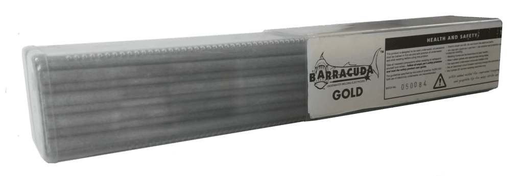 Barracuda GOLD 4.0mm Underwater Wet Welding Electrodes 5kg WWBG40
