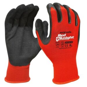 Red Knight GripMaster Latex Palm General Purpose Gloves (12 PAIRS)
