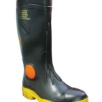 Stimela Foreman BLACK GUMBOOTS W/ Steel Caps