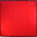 Bossweld 1.8mt x 1.8mt Welding Curtain Red - (700711)