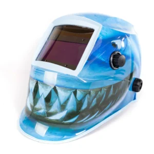 Olympic WIDE VIEW ELECTRONIC AUTO DARK WELDING HELMET Shark