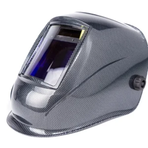 Olympic XL WIDE VIEW ELECTRONIC AUTO DARK WELDING HELMET Carbon Fibre