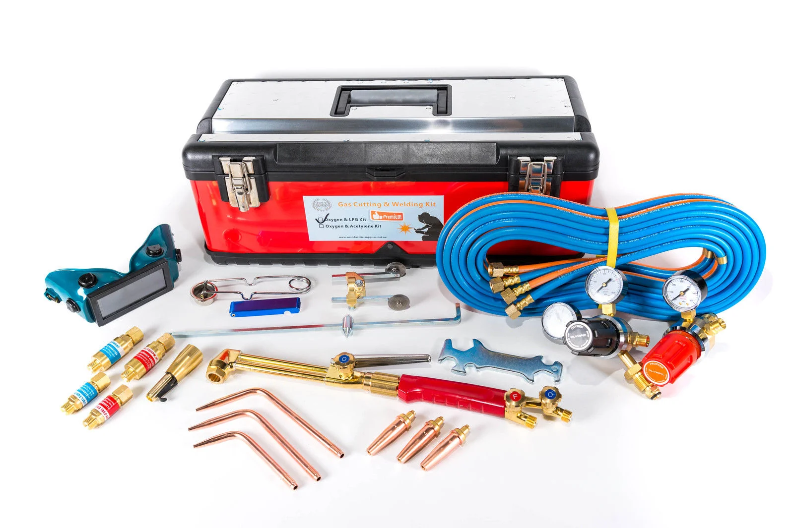 Olympic OXY / LPG PREMIUM PROFESSIONAL GAS CUTTING WELDING KIT