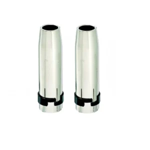Binzel Style MIG Nozzle / Shroud MB24 Cylindrical Pack of 2