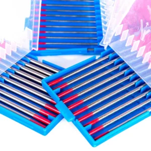 2.4MM - 2% 175MM THORIATED RED TIG TUNGSTEN ELECTRODES 10PCS PACKET